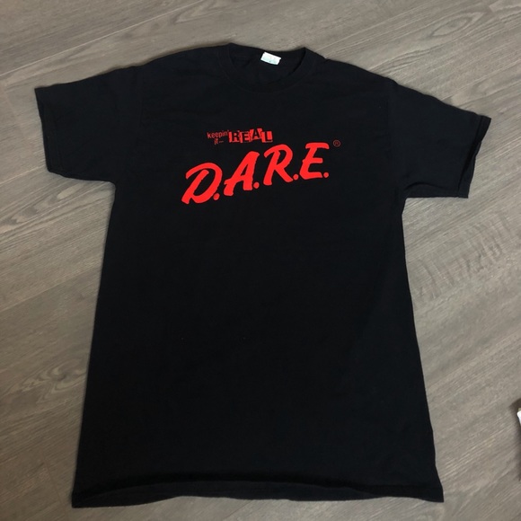 KEEPING IT REAL ... D.A.R.E shirt size small - Picture 1 of 1
